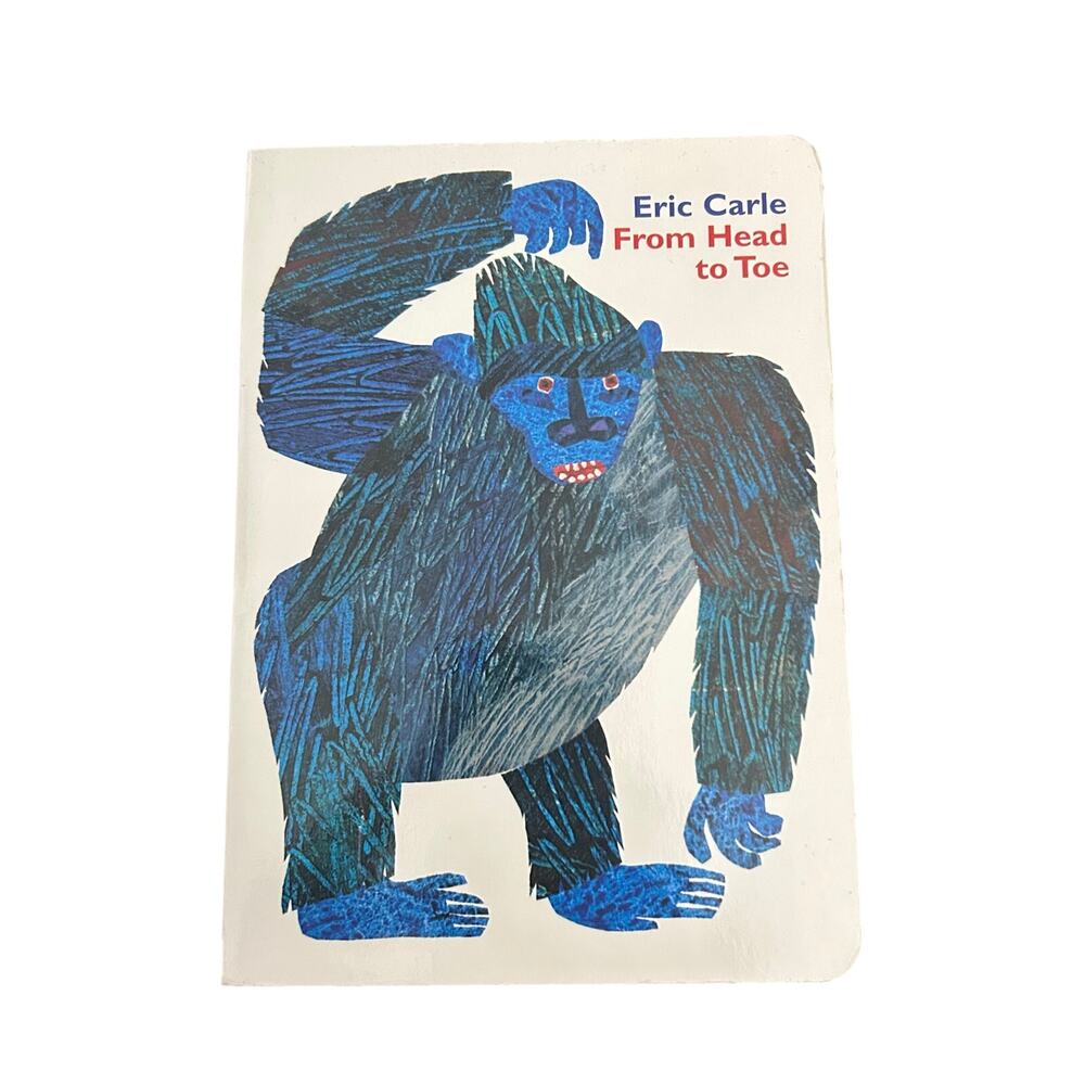 From Head to Toe by Eric Carle Cardboard Book